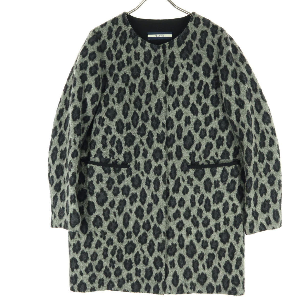 楽天市場】【中古】 Physical Drop / ヒョウ柄 ダブルボタンコート