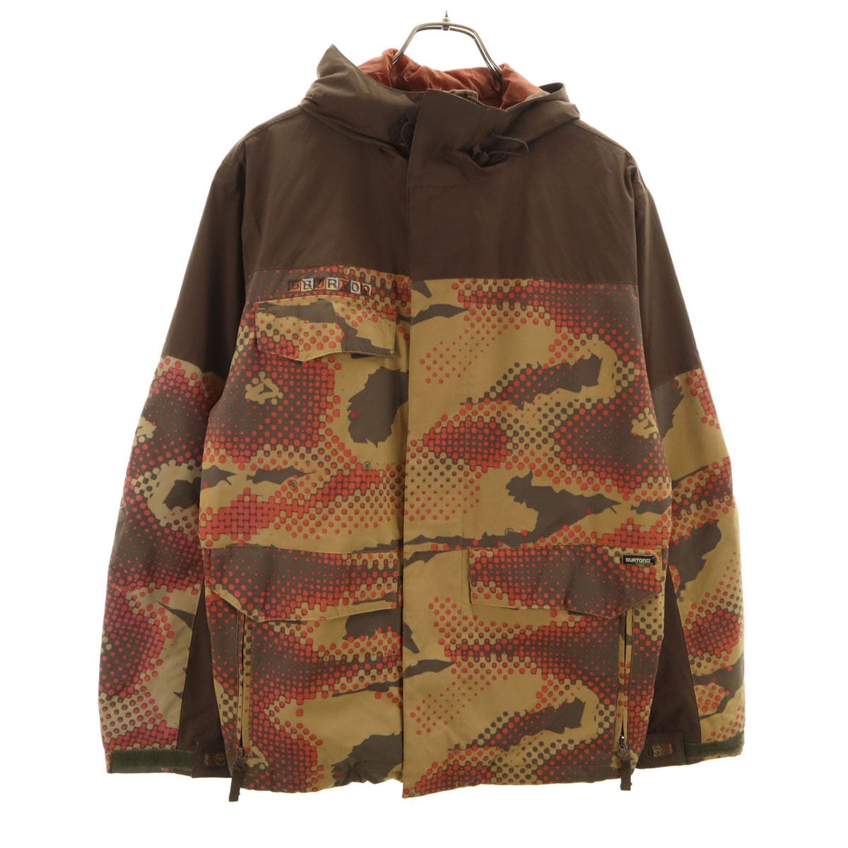 古着 BURTON バートン スノーボード ジャケット S ブラウン系 スキー メンズ 【中古】 【PD】