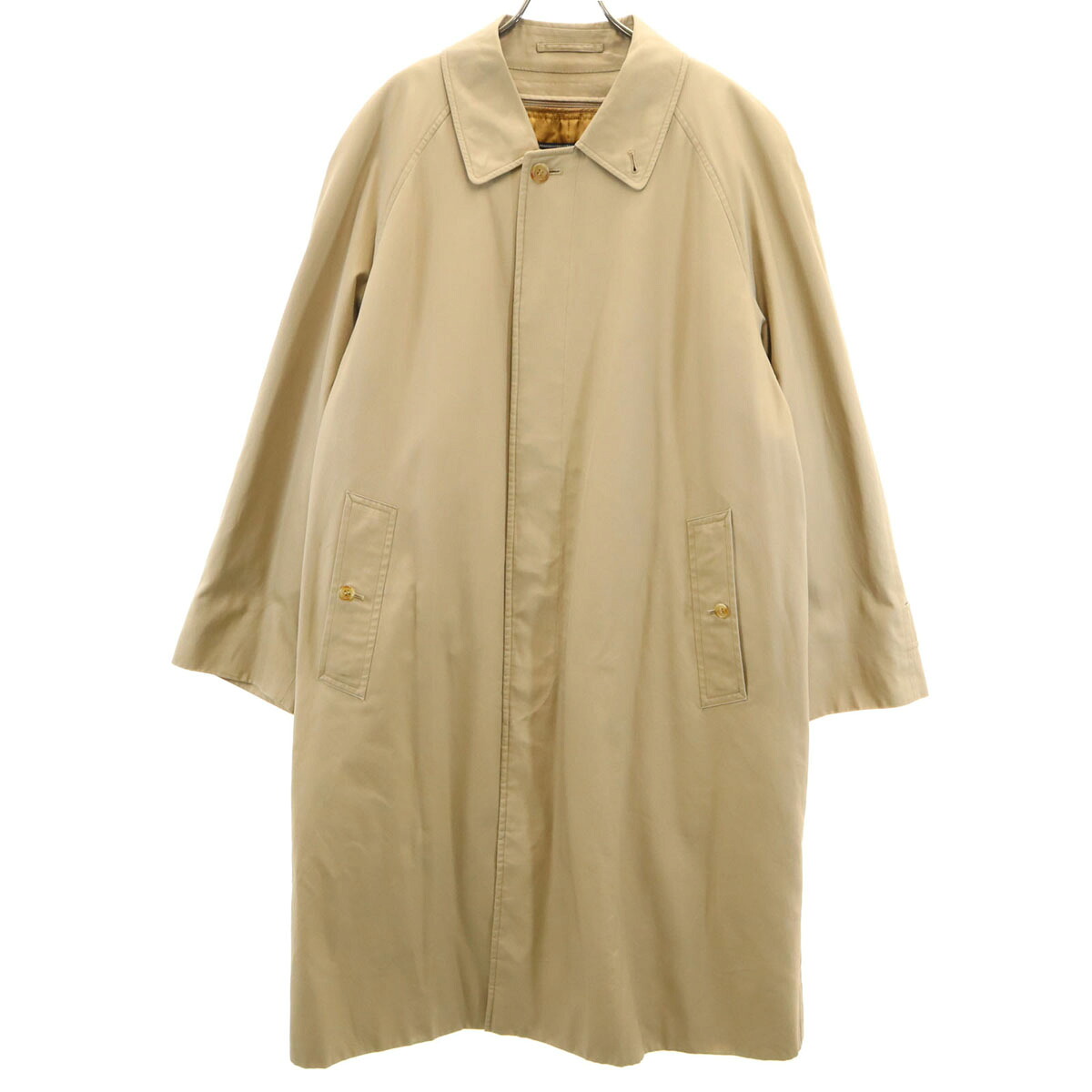 古着 Burberrys バーバリーズ 90s オールド ステンカラーコート 94-175-6 ベージュ ベストライナー付き メンズ 【中古】|古着、USED専門百貨店BIG2nd