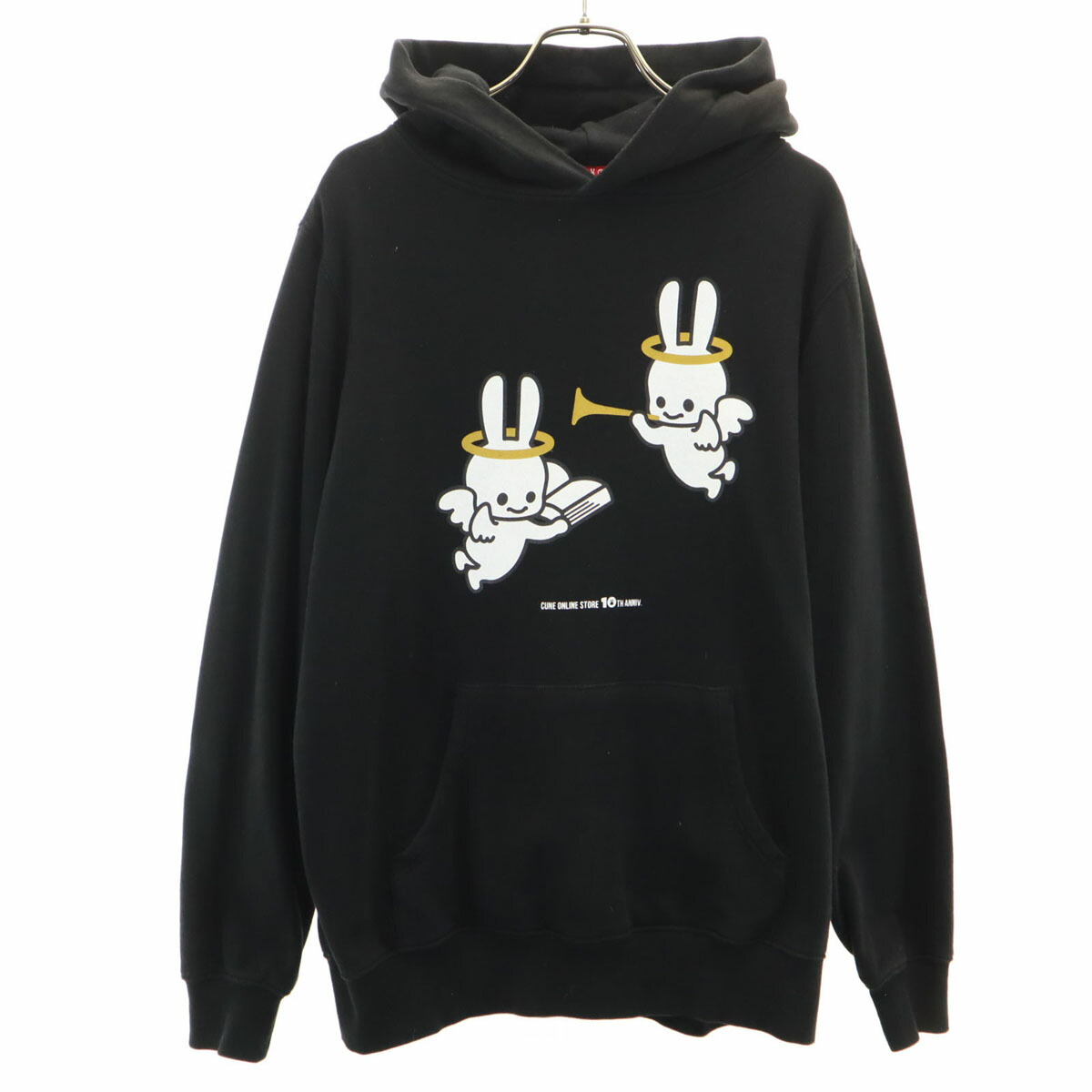 楽天市場】CUNE PRINT PULLOVER HOODIE size：M キューン うさぎ