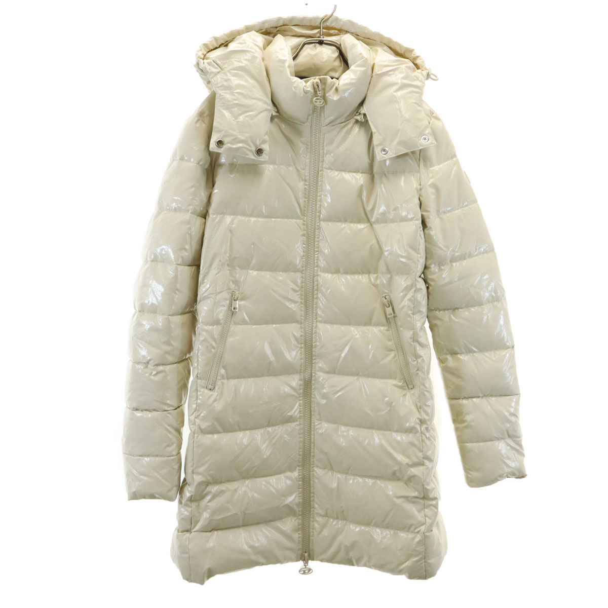 古着 DIESEL ディーゼル 中綿厚地の外套 M 白いこと レディース 【中古】 【PD】