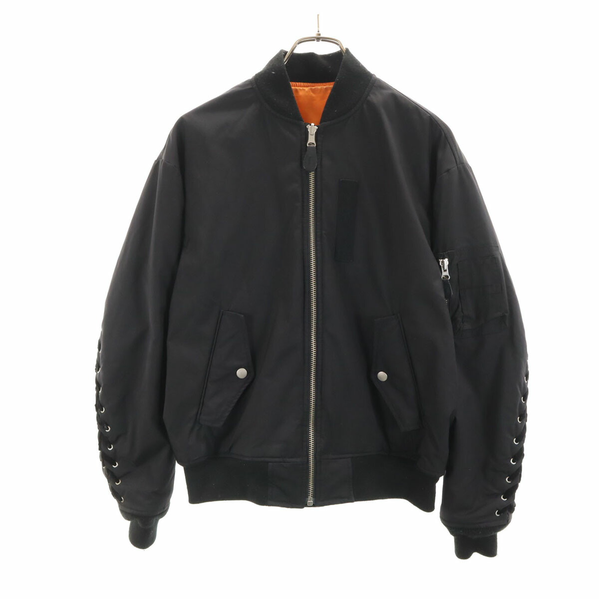古着 G.V.G.V. ジーヴィージーヴィー スピード競技脹れ上がる 上衣 36 黒いこと メンズ 【中古】