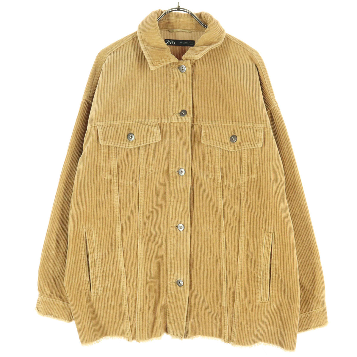 楽天市場】【中古】RANRAコーデュロイジャケット グリーン サイズ：M