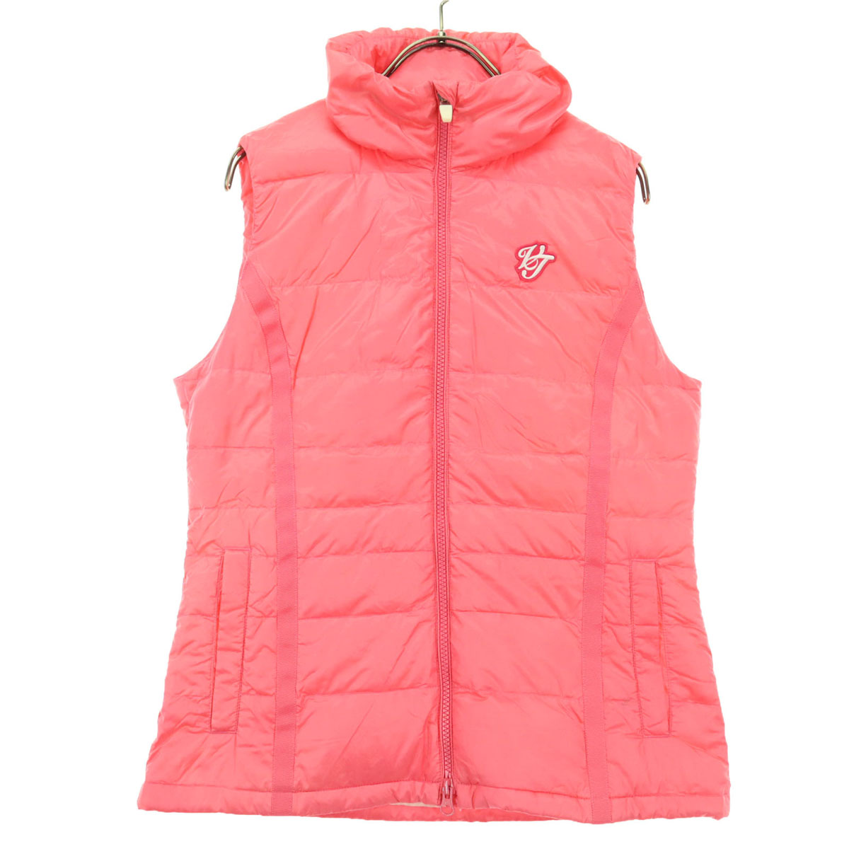 楽天市場】【美品】23区ゴルフ 中綿リバーシブルベスト レッド×白