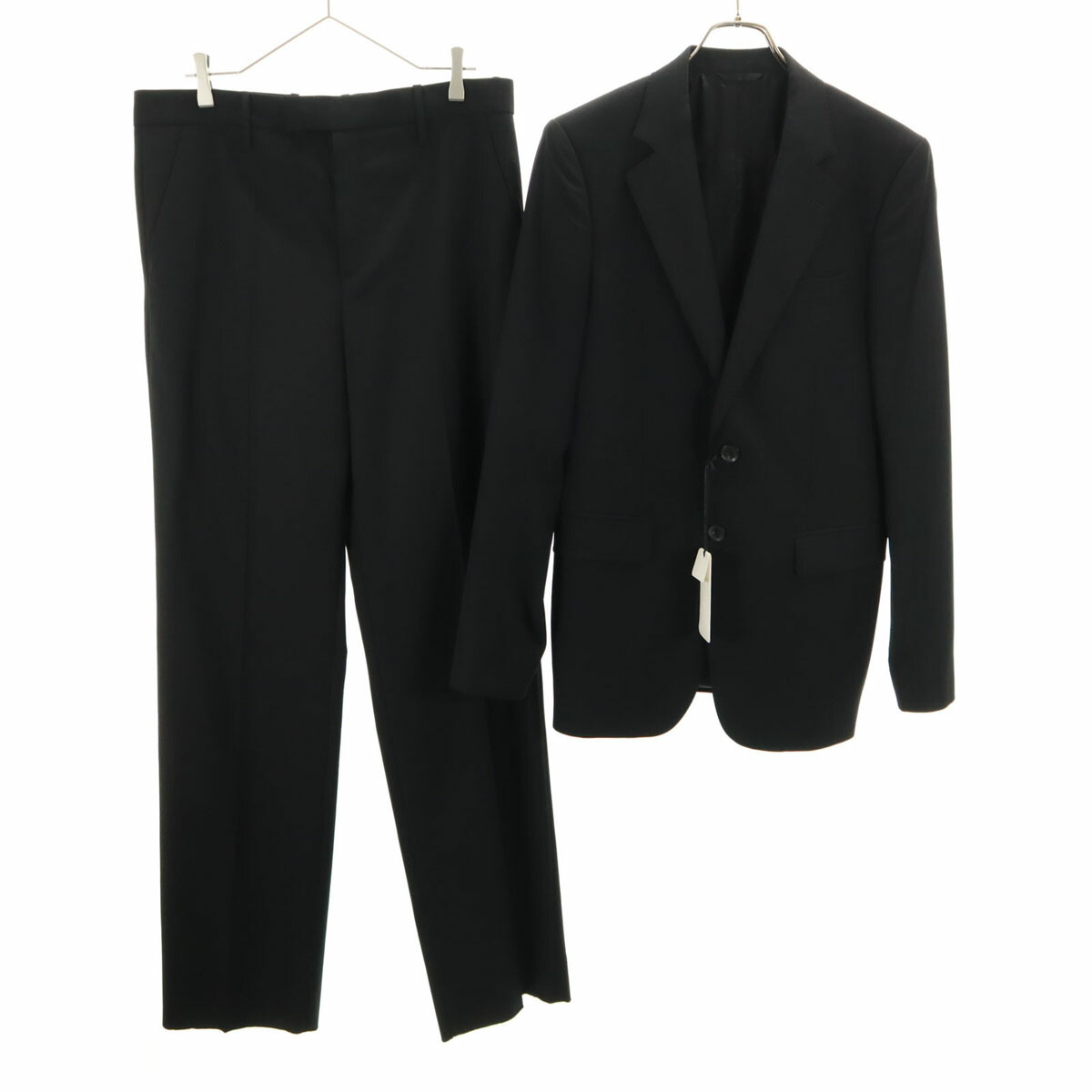 美品 GUCCI スーツ セットアップ ブラック アセテート ナイロン シルク 楽天市場】グッチ ジャケット＆パンツ セットアップ スーツ メンズ