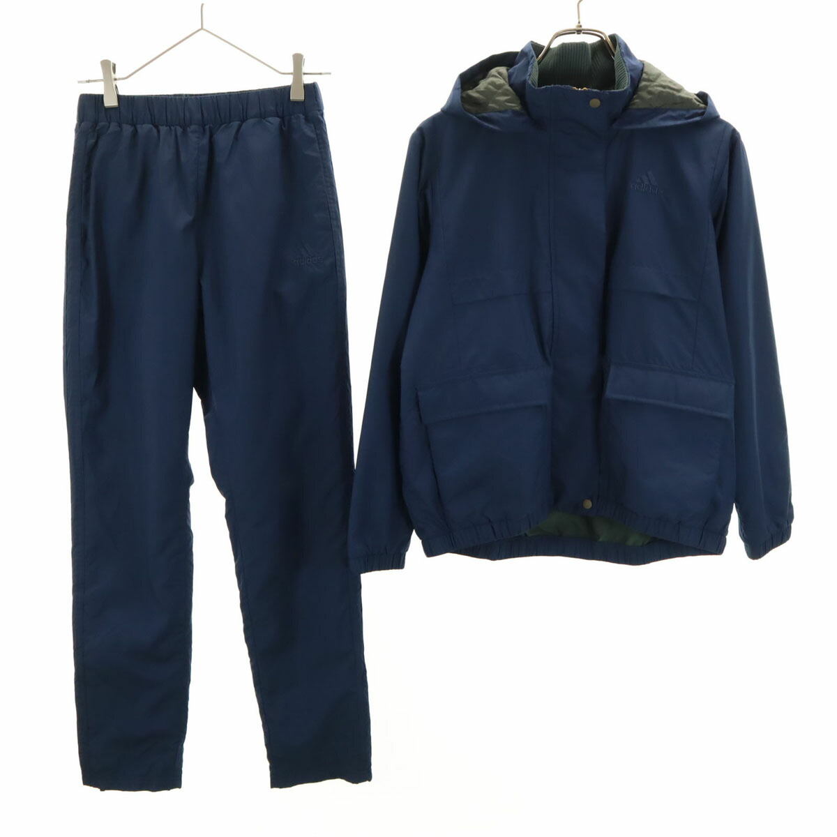 楽天市場】アディダス ウインドブレーカー 上下 セットアップ ネイビー