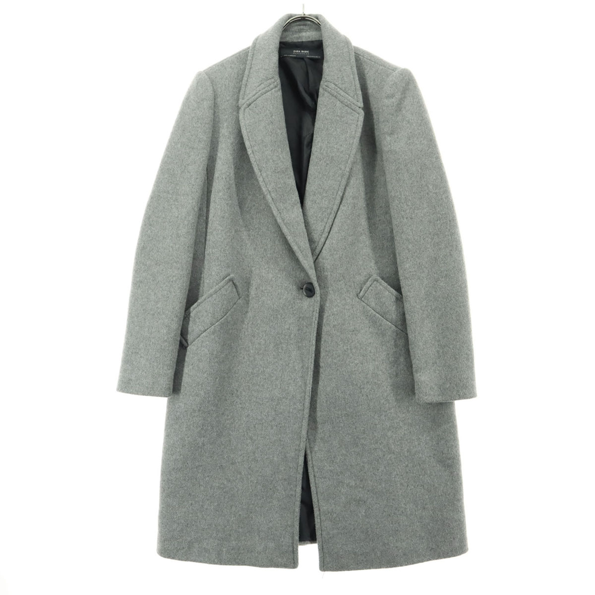 楽天市場】古着 ZARA ザラ チェスターコート S ベージュ レディース