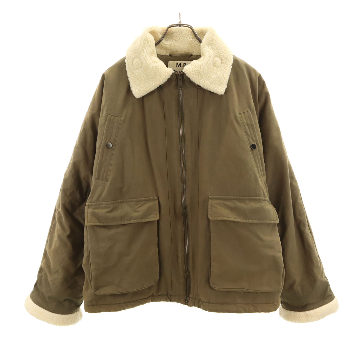 楽天市場】M&M ジャケット サイズ:M 21AW フリースボア スタンドカラー
