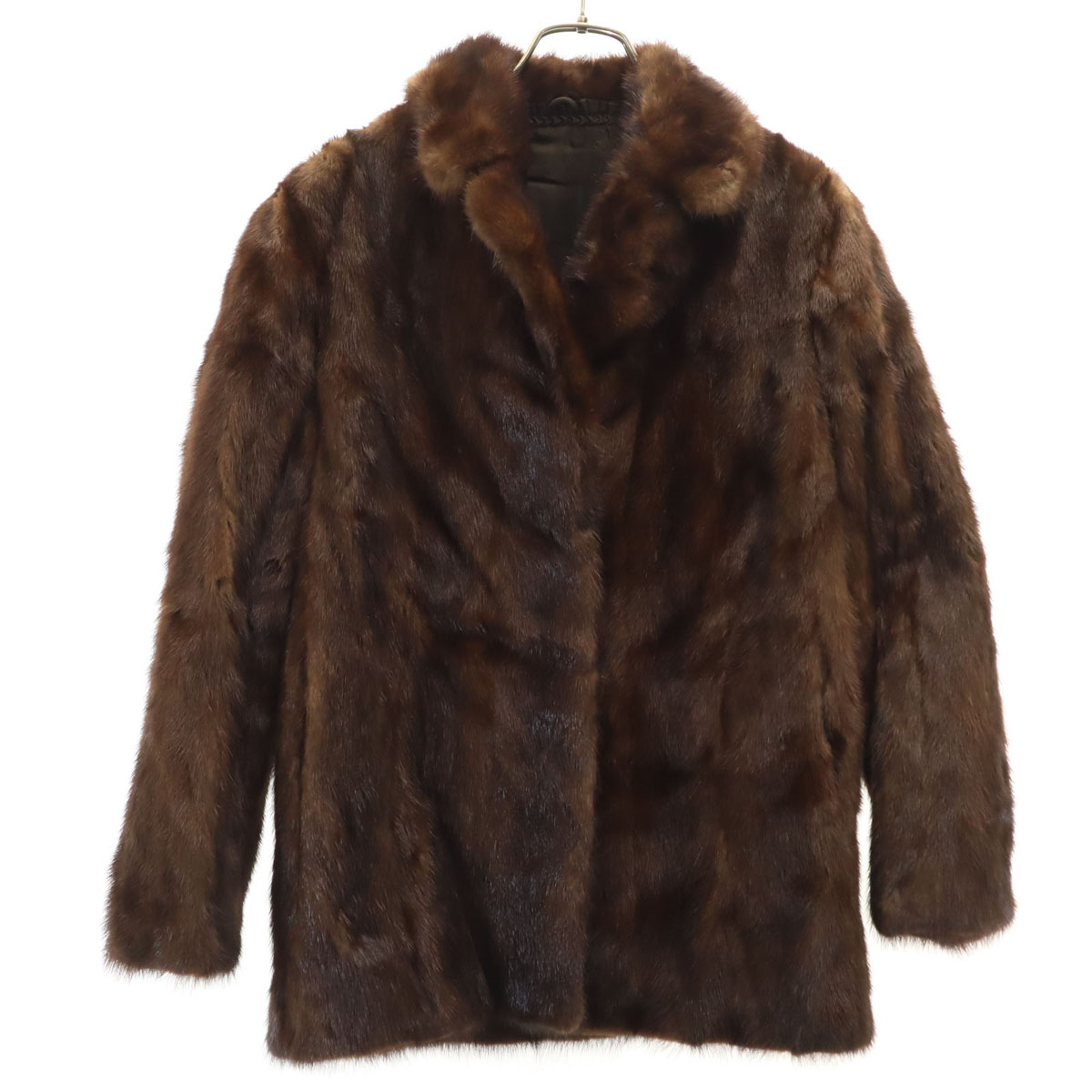 楽天市場】古着 SAGA MINK サガミンク ジップアップ 毛皮コート 11