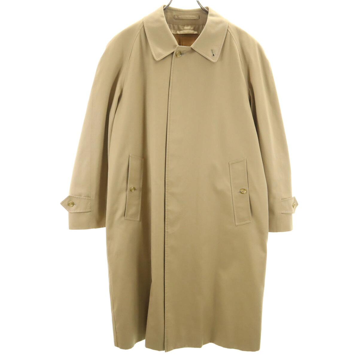 古着 Burberrys バーバリーズ 90s オールド ステンカラーコート 38 ベージュ ライナー付き メンズ 【中古】｜古着、USED専門百貨店BIG2nd
