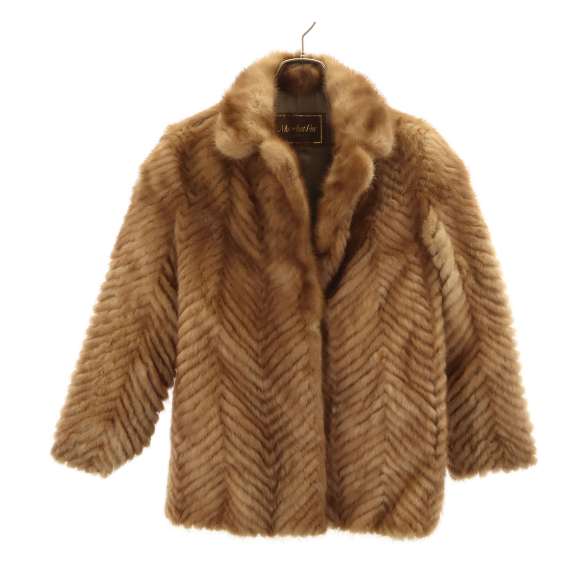 楽天市場】【中古】中古美品 毛皮 ムーンバットミンク ロングコート(9