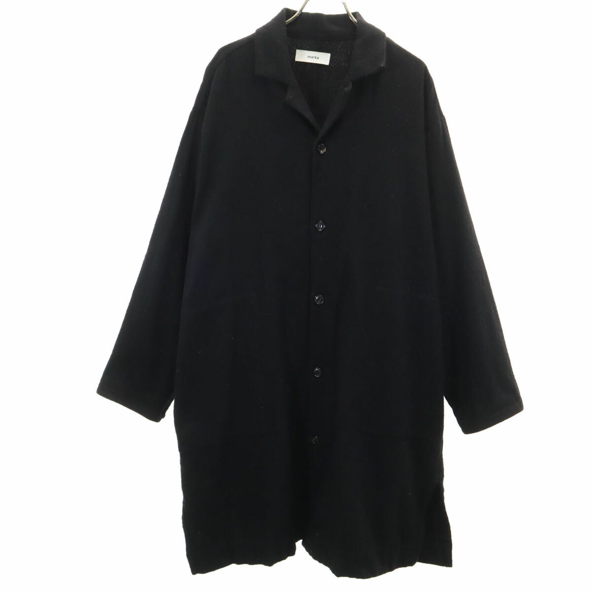 Marka マーカ シャツコート サイズ2 ブラック Mサイズ marka (マーカ) SHIRT COAT / シャツコート