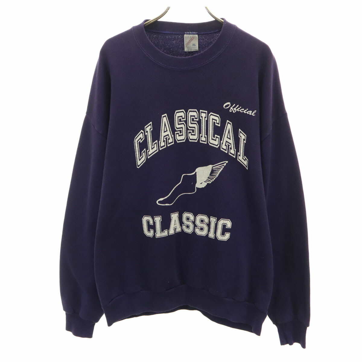 楽天市場】80s スキー プリント ラグラン クルーネック スウェット