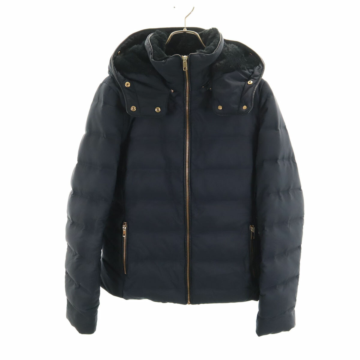 楽天市場】古着 ZARA ザラ 中綿 ジップジャケット M ネイビー