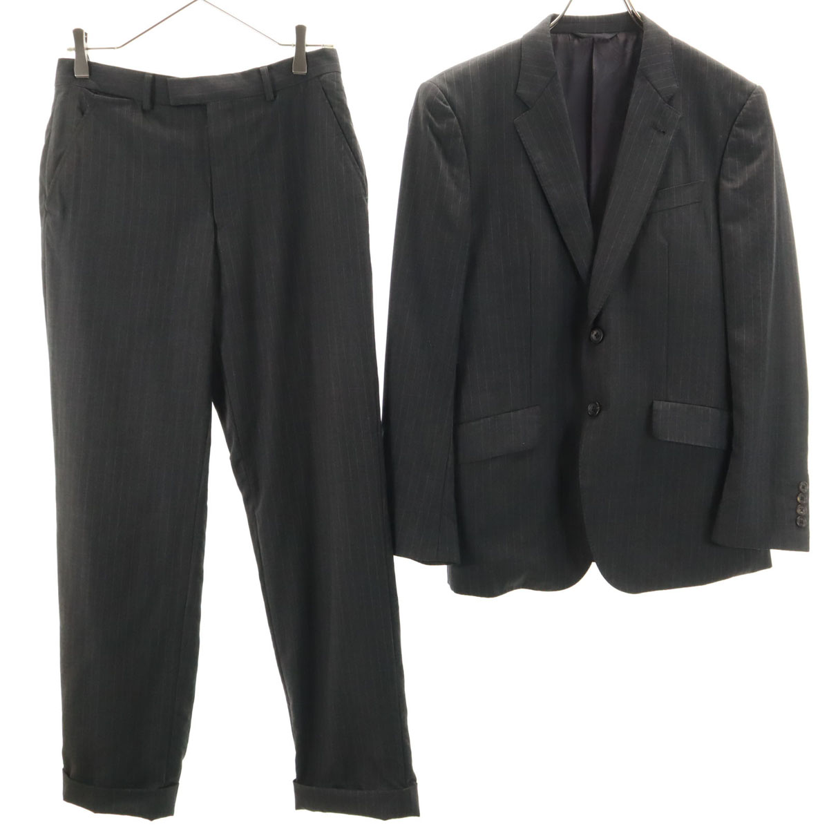 楽天市場】Paul Smith ポールスミス 3Bスーツ サイズL ブラック ウール