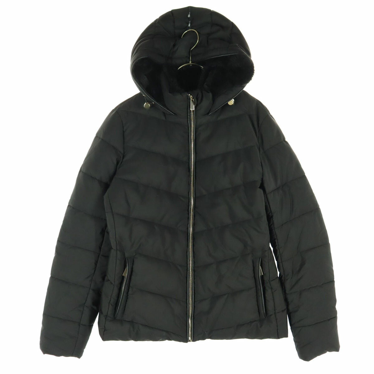 楽天市場】古着 ZARA ザラ 中綿 ジップジャケット M ネイビー