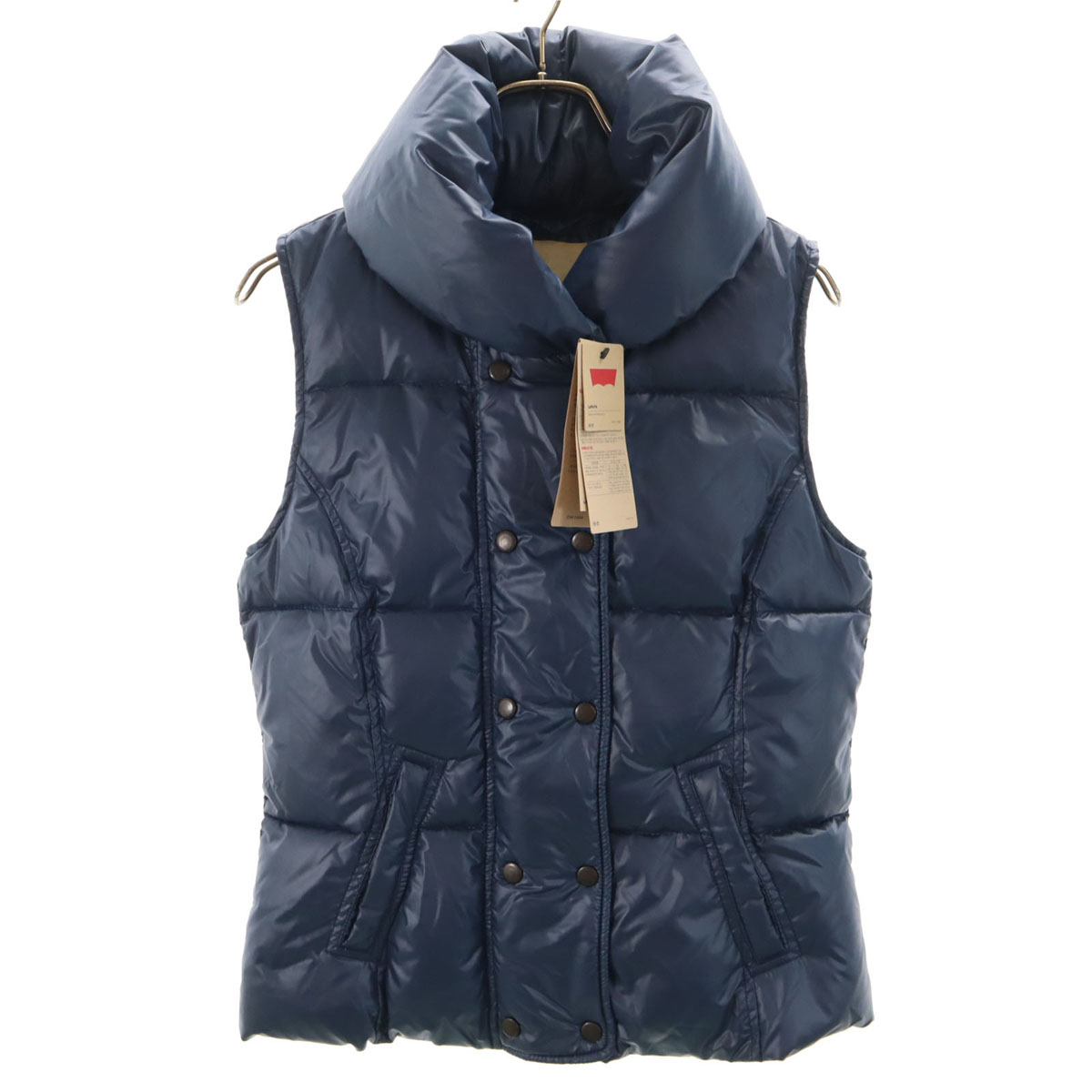 楽天市場】EVISU JEANS USED LADY'S ダウンベスト ブラック ジップ