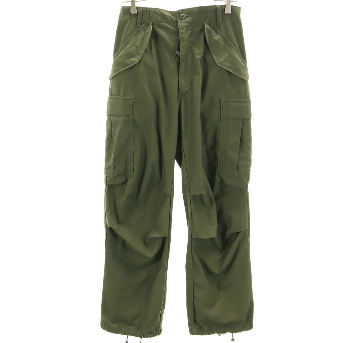 古着 US ARMY 亜米利加軍 70s ヴィンテージ M65 DLA カーゴパンツ XS カーキ ミリタリー メンズ 【中古】