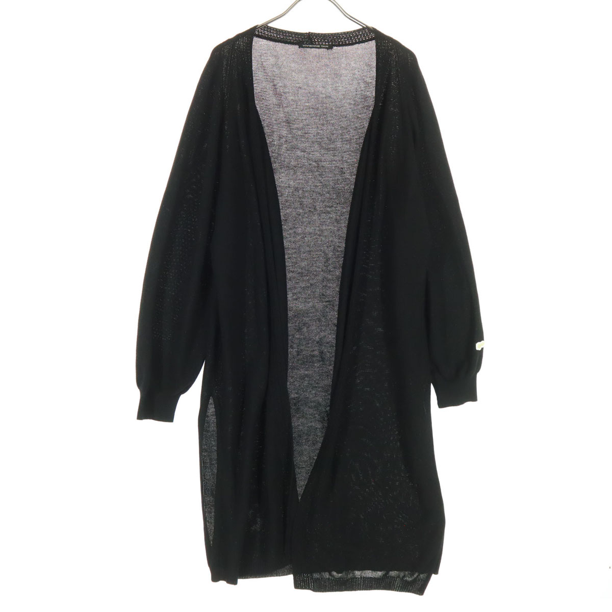 古着 美品 VIVIENNE TAM ヴィヴィアンタム 長袖 ジレー 38 黒いこと レディース 【中古】