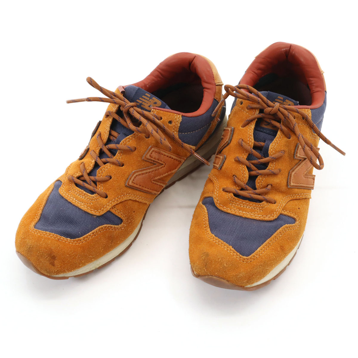 古着 NEW BALANCE ニューバランス 996 スニーカー 25.5 キャメルブラウン メンズ 【中古】｜古着、USED専門百貨店BIG2nd