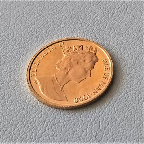 【楽天市場】金貨 マン島 エンジェル金貨 1/20オンス 1990年 ISLE OF MAN ゴールドコイン K22 天使 お守りコイン 神の