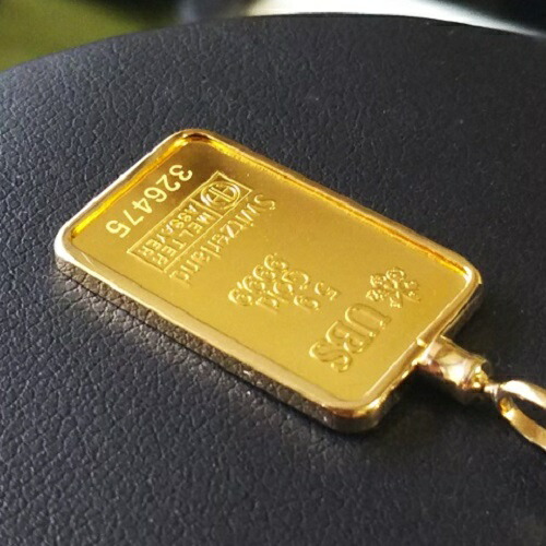 楽天市場 純金 ネックレス インゴット 24金 Ubsゴールドバー 5g 18金 ねじ枠 送料無料 Gold Ingot K24 Fine Gold 9999 Jewelry メンズ 金貨と銀貨 純金アクセの Space