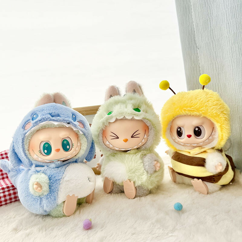 ラブブ　ぬいぐるみ　服セット LABUBU ラブブ服 17cm 衣装セット ぬいぐるみ 服 着せ替え 綿