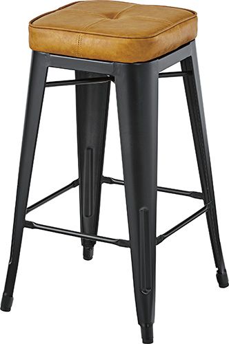 楽天市場】ハイスツール カウンターチェア ソフトレザー スチール