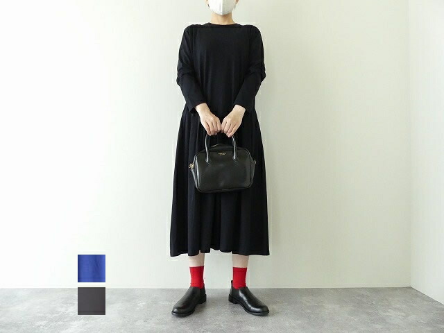 楽天市場 Homspun ホームスパン 天竺長袖タックスカートワンピース 212 6395 ｓｐａｃｅ ｍｏｏ Web