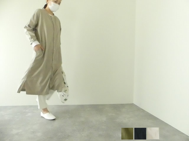 Rinen リネン ビエラピッチワッシャースタンドカラーシャツワンピース 305 Lojascarrossel Com Br