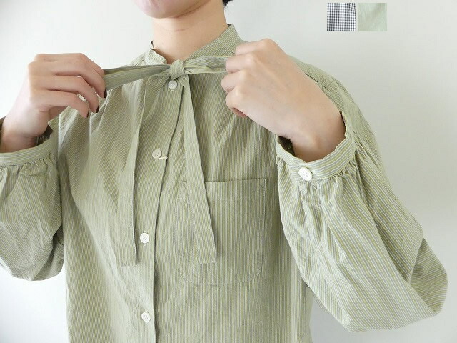 Ordinary Fits(オーディナリーフィッツ) カディコットン CHAO ブラウス(SH004-125) Ordinary Fits(オーディナリーフィッツ) カディコットン CHAO