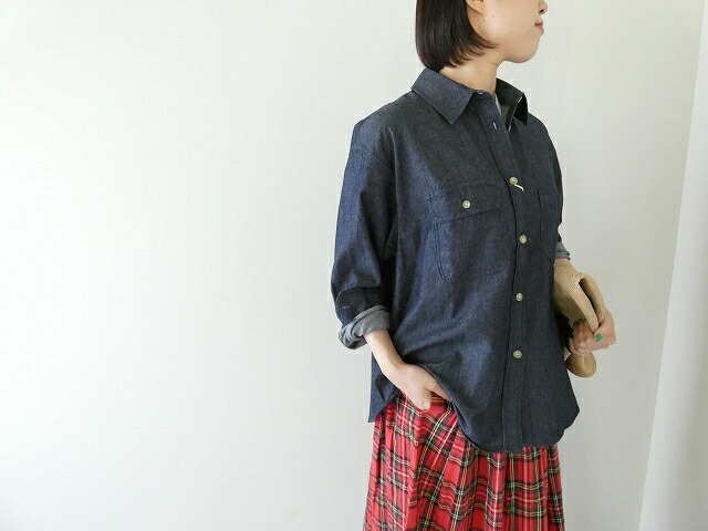 SARAHWEAR(サラウェア) 6ozデニムランチシャツ(C53022) 13,035円