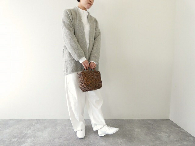 evam eva(エヴァムエヴァ) boucle yarn robe(E253K217)