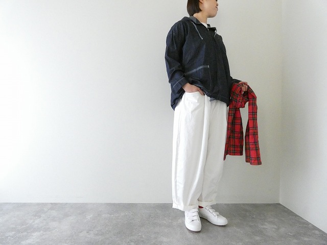 晴れ堂(かいせいどう) 【SPACE MOO別注】HAYATE CCBY DUTY WEAR デニムフードデッキシャツ(61S-208)