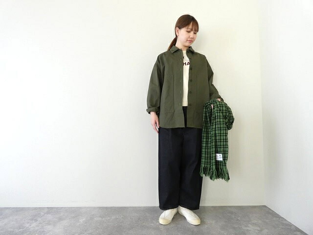 homspun(ホームスパン) リップストップシャツジャケット(261-2040)