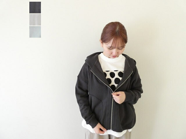 【SALE】【SALE】TANG(タング) パイル裏毛ZIPパーカー(2415302)|SPACE MOO Web
