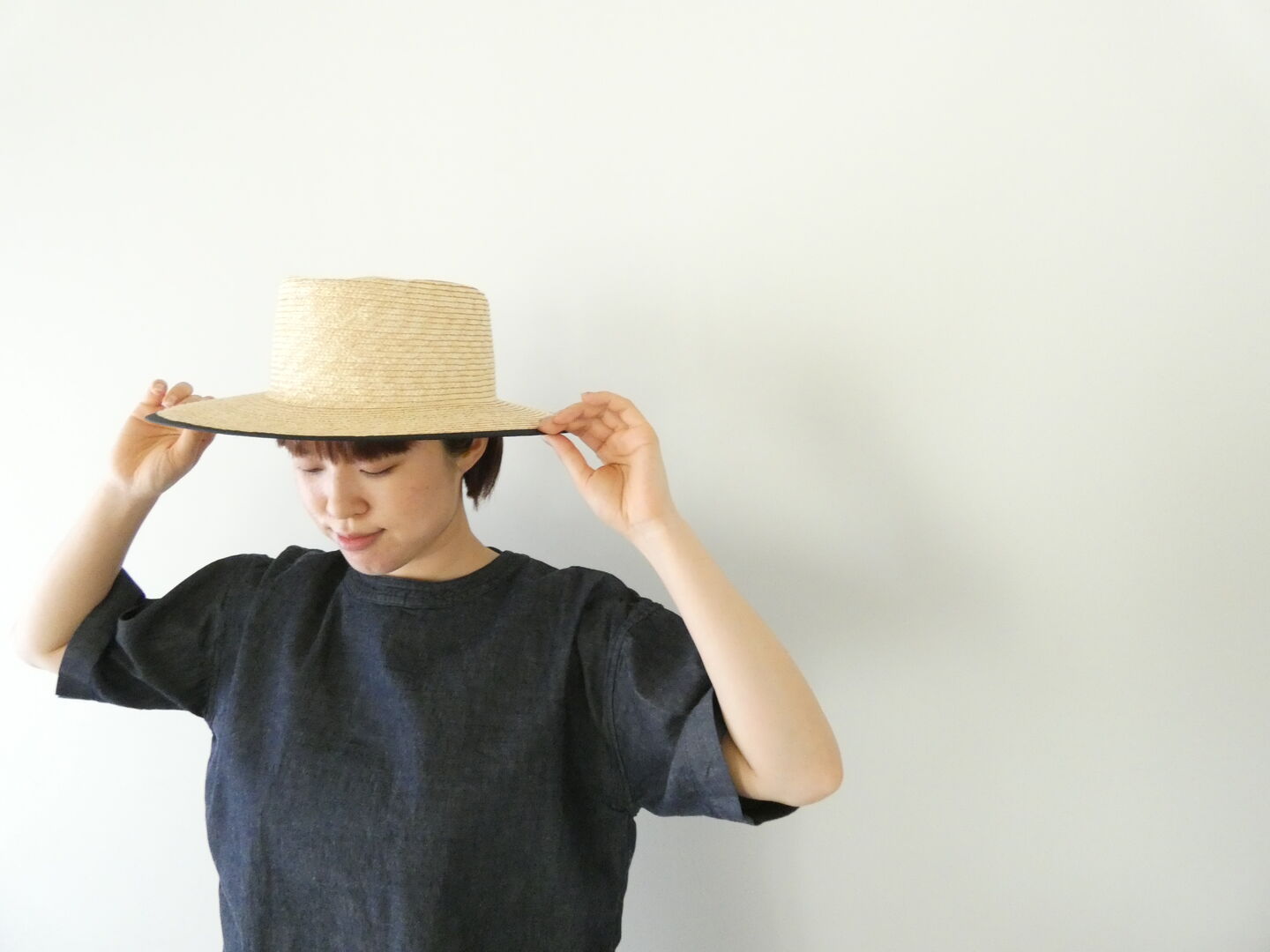 TISSU(ティシュ) 6薬局衡オンスデニムバックボタンシャツ(TS220SH081)