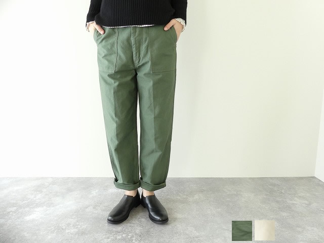 marka ペインテッドカーゴパンツ オリーブグリーン ベイカーパンツ