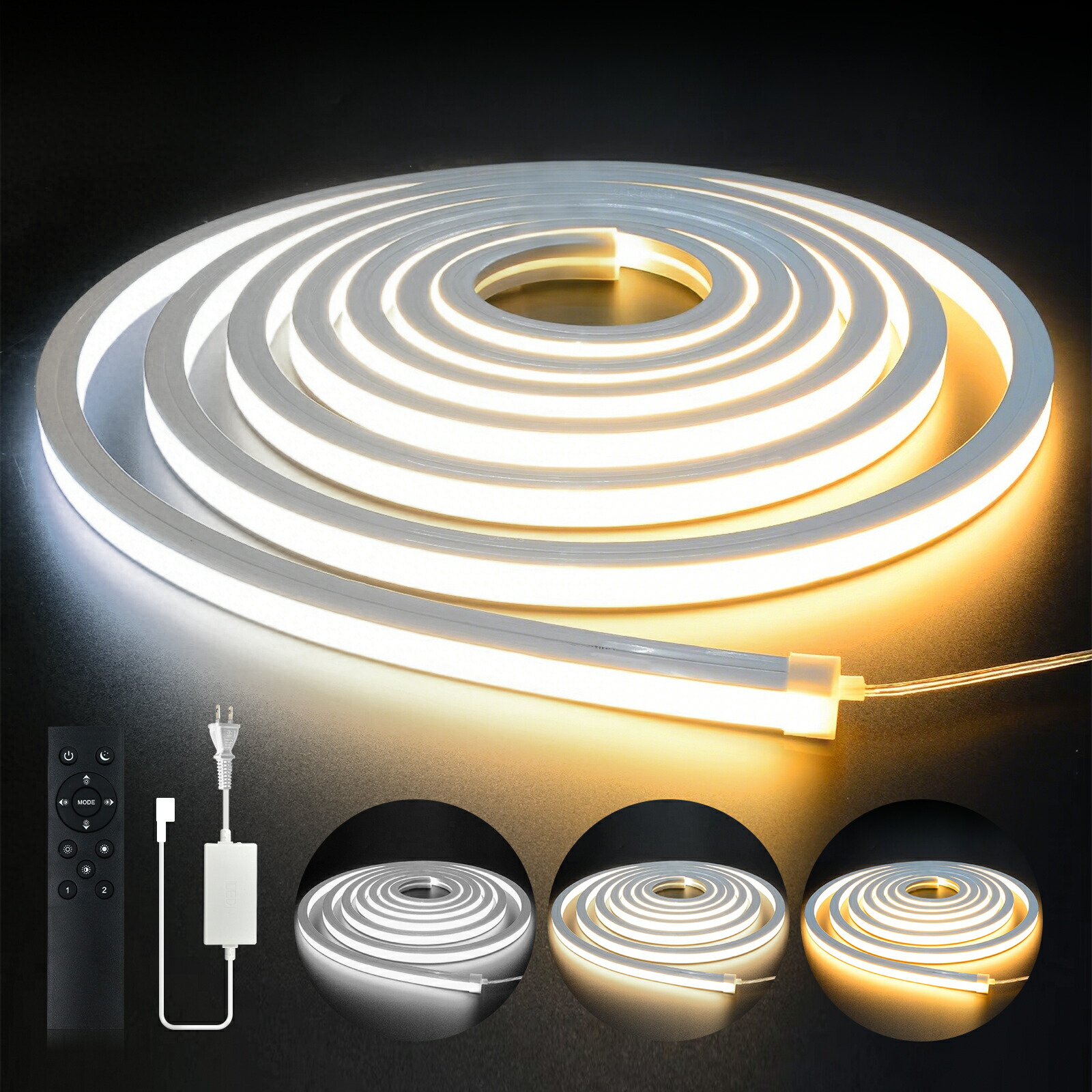 LED磁気テープ点火装置 高明快さ 熱電子管点火装置 2m~30m 無座標軸調光調色 雨合羽 直線的発しる ケイ素樹脂熱電子管 曲がり分かりやすい 切りはなす能力のある 取り付け飾り気の無い 目に人懐っこい 間接的な行動点火装置 DIY 飾りつけ 100V