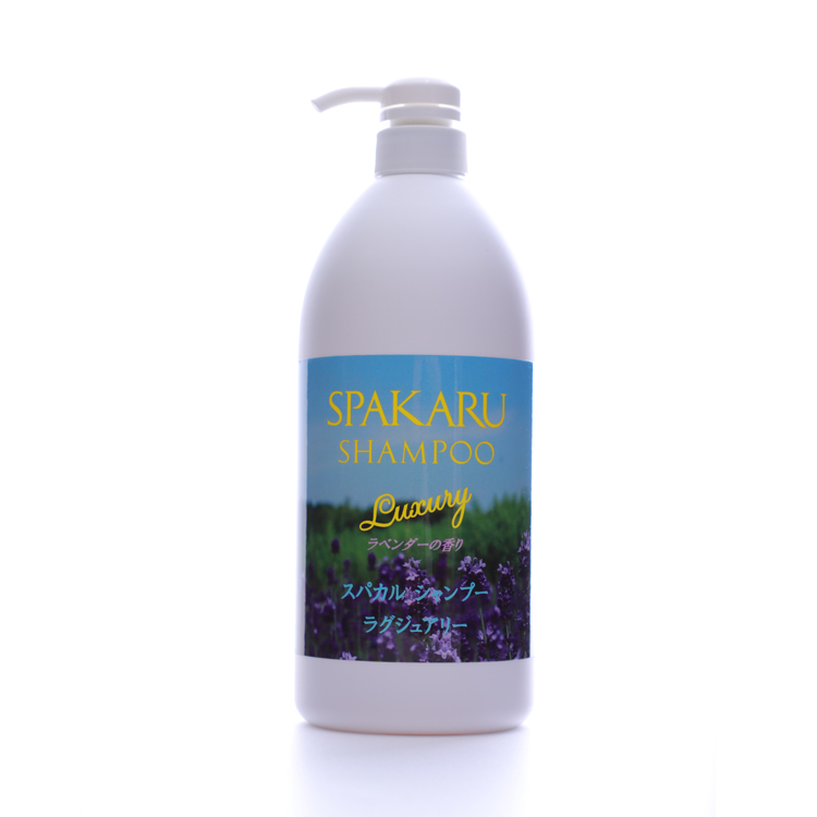 スパカル シャンプー ラグジュアリー1000ml ノンケイ素樹脂 美容構成要素 気が大きいな泡立ち 草木謂われ因縁 薬草 ラベンダー ゼラニウム 頭皮 感じやすい肌 【スパカル堅苦しさ】貨物輸送無料