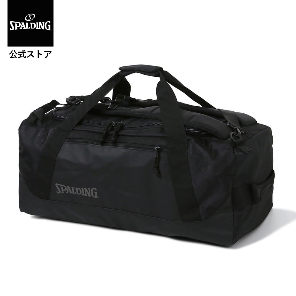バスケットバッグ  ダッフルバック  スポルディング Spalding ヴァースダッフル 3WAY Blk   ランニング ト 50-018bk.jpg