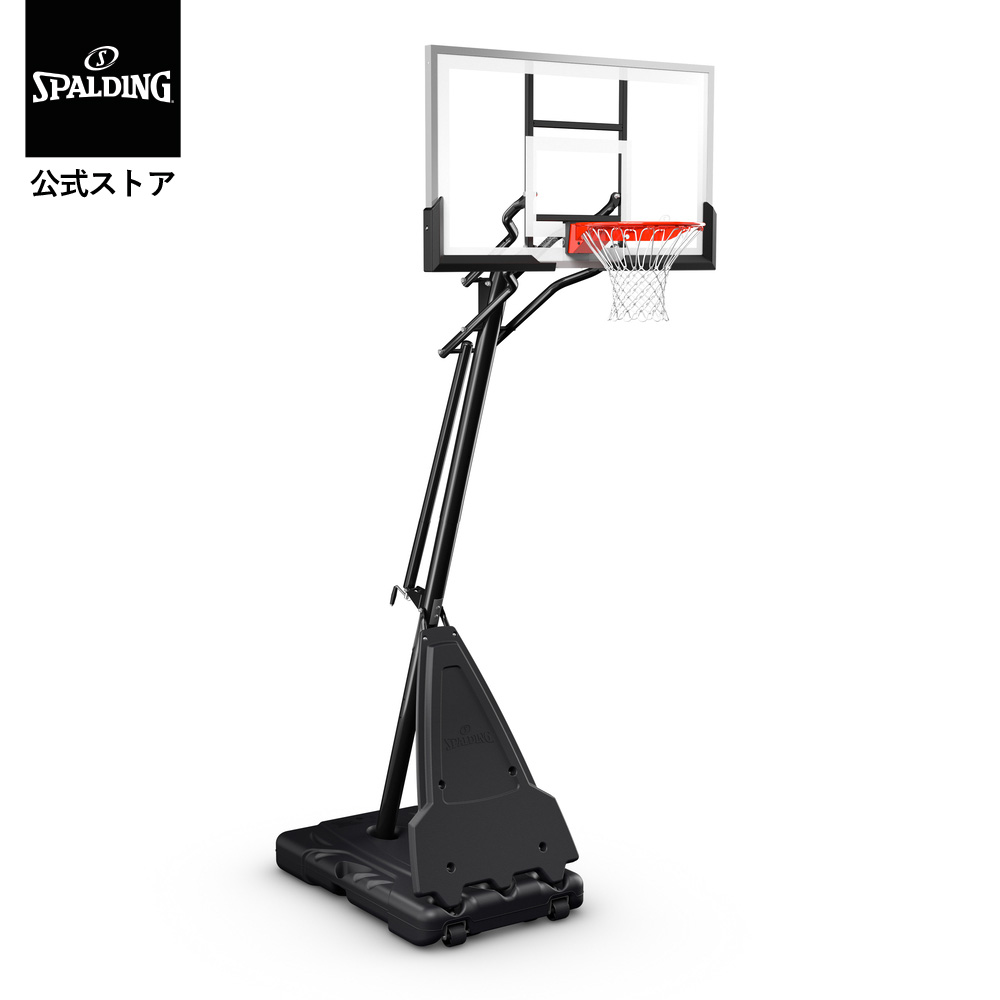 【堅苦しさ】54in プラチナム TF 携帯型 6C1564JP SPALDING スポルディング 堅苦しさ 籠球 バスケ バスケ決勝点 室外 身寄り用  アクリル樹脂 輪っか 携帯型 読み合わせる 投げる読み合わせる 独立独歩練 住み家