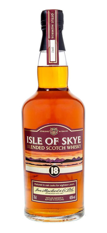 楽天市場 アイル オブ スカイ 18年 700ml 40度 箱付 Isle Of Skye 18 Years ブレンデッドスコッチウイスキー Violet