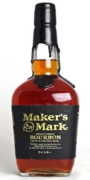 【楽天市場】 オールドボトル メーカーズマーク ブラックトップ 750ml 47.5度 バーボンウイスキー MAKER'S MARK
