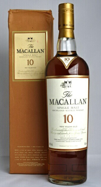 楽天市場 正規品 終売品 ザ マッカラン 10年 シェリーオーク 700ml 40度 The Macallan 10 Years Old Single Malt Highland Scotch Whisky A Violet