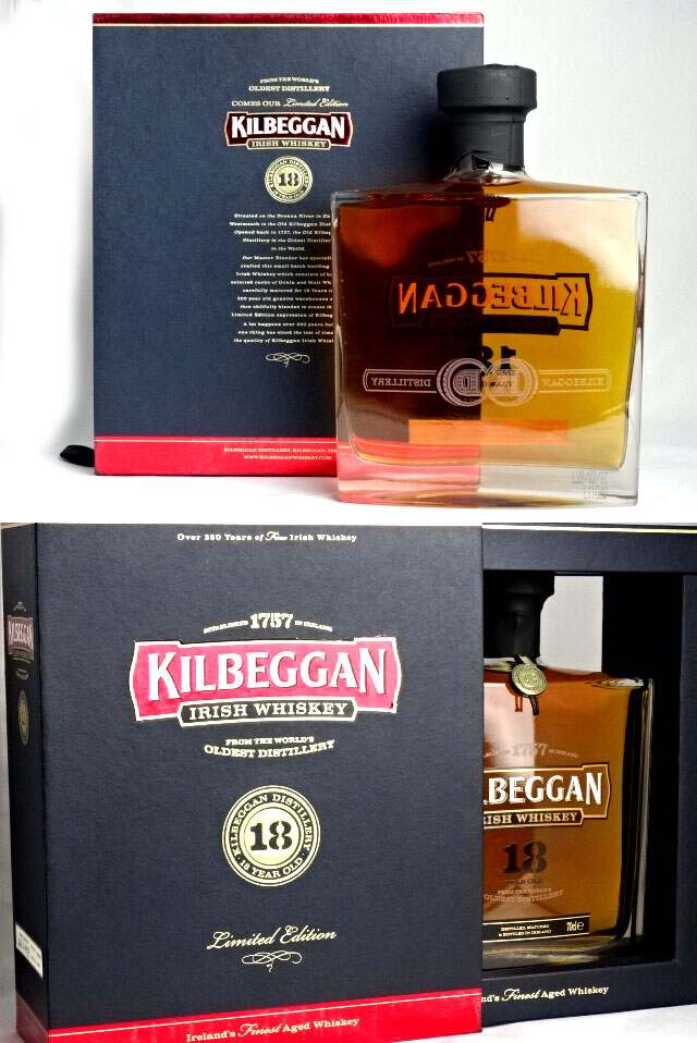 【楽天市場】 希少 キルベガン 18年 700ml 40度 箱付き Kilbeggan 18 Years Old Irish Whiskey アイリッシュウイスキー A05093：violet 8956