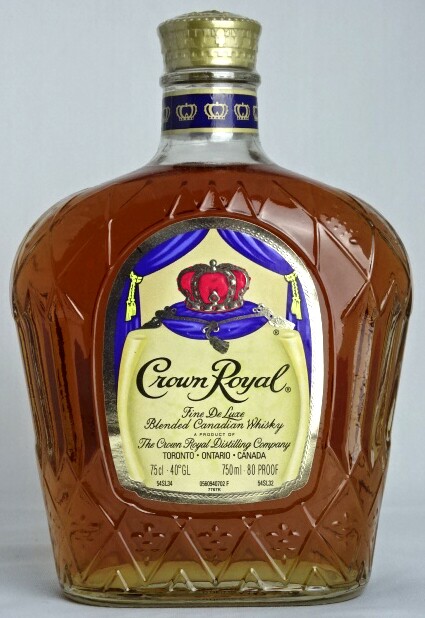 冠皇家750ml 40度加拿大人威士忌crown royal a05774