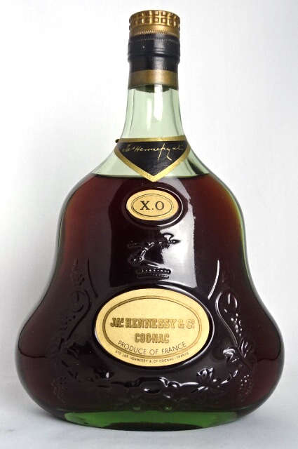 Hennessyジャズヘネシー XO 金キャップ グリーンボトル - 酒