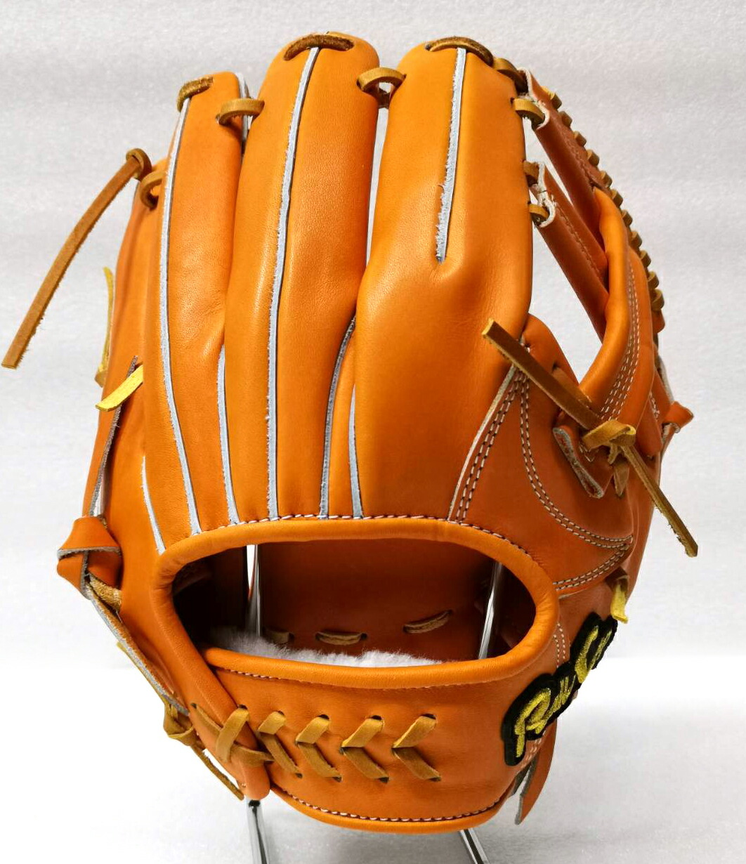 プロ仕様 硬式用グラブ Rally 内野手用 Cap オレンジ クロスウェブ 日本製 プロ仕様 Rally 高校野球対応可スポーツ アウトドア 高校野球対応可 Violet 内野手用 Rcst01wo 野球専門店rally Cap ラリーキャップ