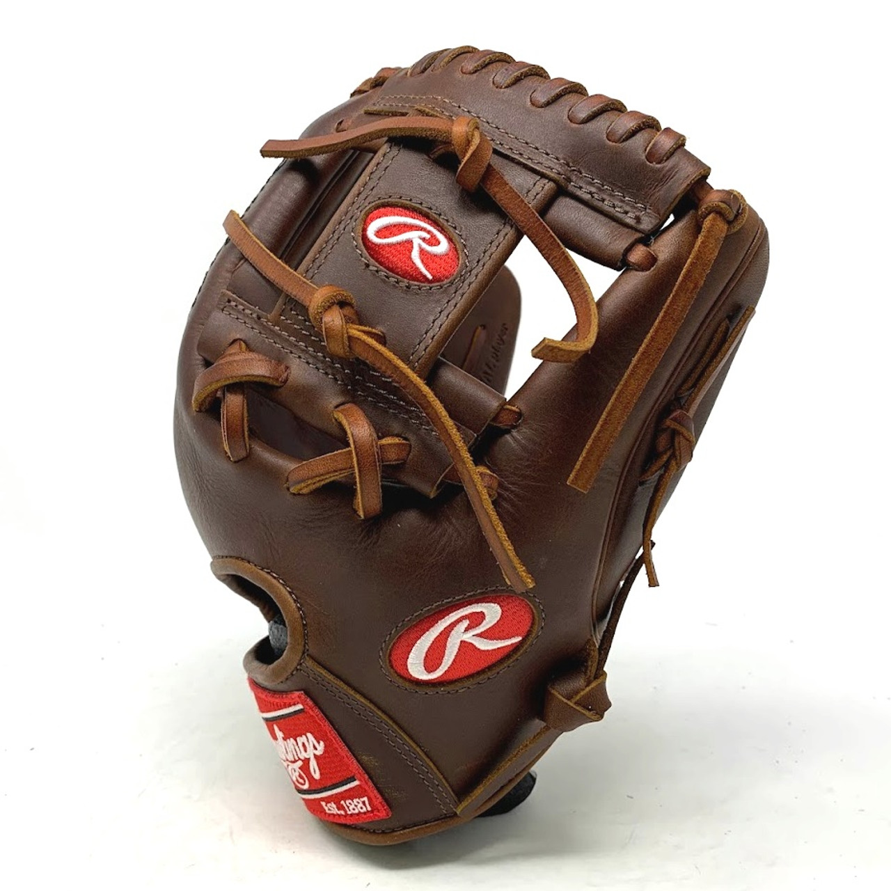 限定【日本未発売】【Rawlings(ローリングス)】硬式用グローブ HOH Ultra-Premium Steer-Hide Leather Timberglaze with Timberglaze Laces（ティンバーグレーズ）PRO205-2-TITI24 11.75 inch■Heart of Hide 内野手用グラブ 200型画像